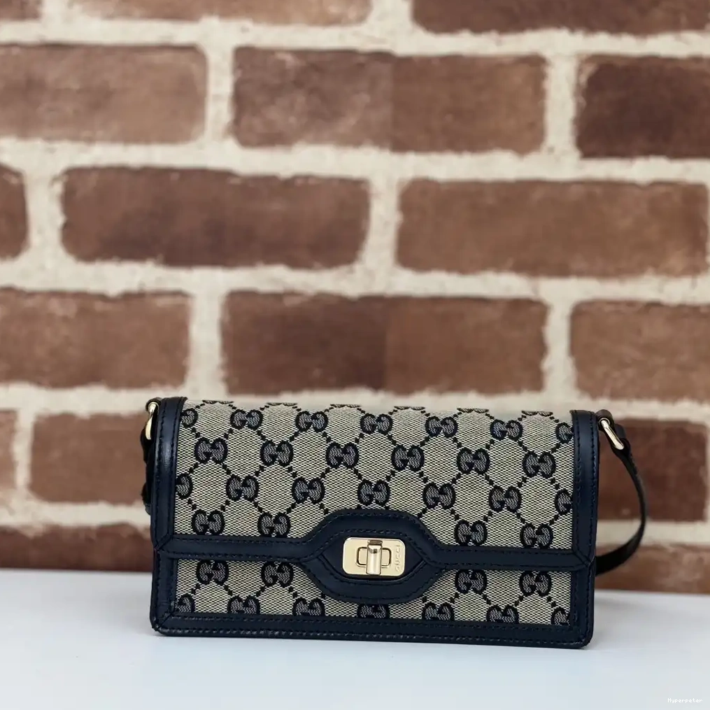 Hyper Peter LUCE mini GUCCI SHOULDER BAG-20*10*4cm 0628